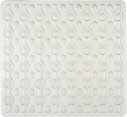 WENKO Duscheinlage Mod. Rocha Weiß 54 x 54 cm, 23132100