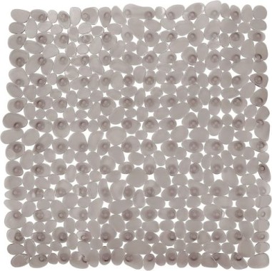 WENKO Duscheinlage Paradise Taupe, Polyvinylchlorid, 54 x 54 cm, Taupe , 21202100