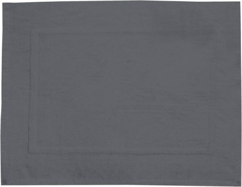 WENKO Frottier Duschvorleger Paradise in Anthrazit, aus 100% Baumwolle, waschbar & trocknergeeignet, 50 x 70 cm, 20829100