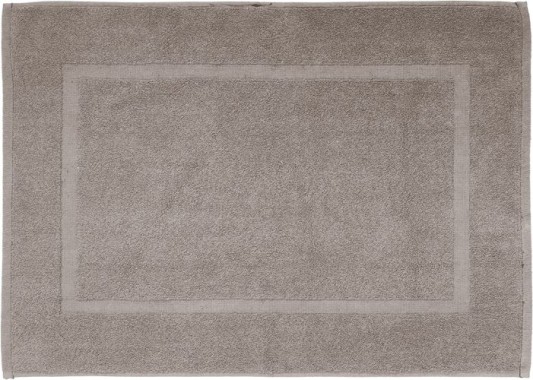 WENKO Frottier Duschvorleger Paradise in Taupe, aus 100% Baumwolle, waschbar & trocknergeeignet, 50 x 70 cm, 20831100