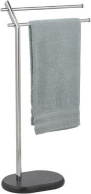 WENKO Handtuchständer Puro, freistehender Handtuchhalter oder Kleiderständer, 25381100