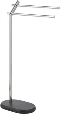 Preview: WENKO Handtuchständer Puro, freistehender Handtuchhalter oder Kleiderständer, 25381100