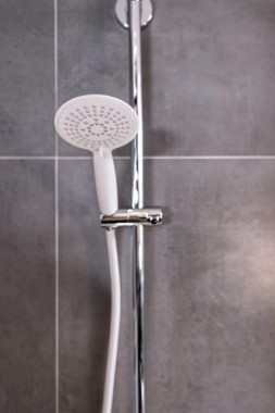 Preview: WENKO Mod. Design Duschschlauch Weiß matt 175 cm, 24006100