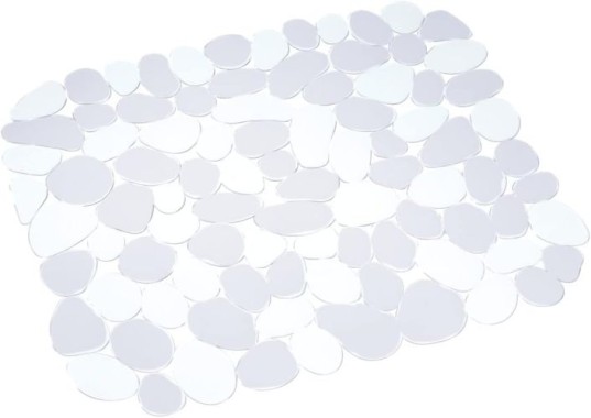 WENKO Spülbeckeneinlage Mod. Stone Transparent schützt vor Kratzern, 31 x 26 cm, transparent 2003010100