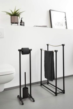 WENKO Stand WC-Garnitur Osuna, 20.5 x 77 x 25 cm, 23713100