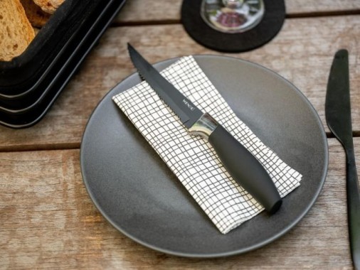 WENKO Steakmesser Mod. Otis, 4er Set Klinge aus rostfreiem Edelstahl, 55059100