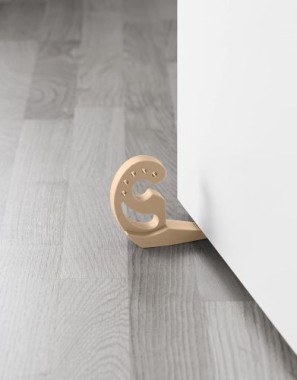 WENKO Türstopper und Fensterstopper Multi-STOP® Beige für Türen, Fenster und Schubladen, 50512100