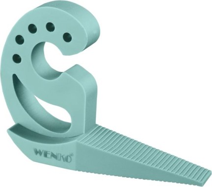 WENKO Türstopper und Fensterstopper Multi-STOP® Mint für Türen, Fenster und Schubladen, 50514100