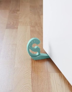 WENKO Türstopper und Fensterstopper Multi-STOP® Mint für Türen, Fenster und Schubladen, 50514100