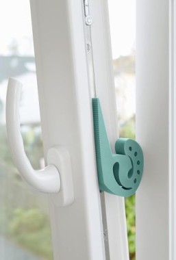 WENKO Türstopper und Fensterstopper Multi-STOP® Mint für Türen, Fenster und Schubladen, 50514100