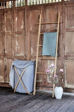 WENKO Wäschesammler Bahari, 79 Liter, 40 x 68 x 46 cm, 62211100