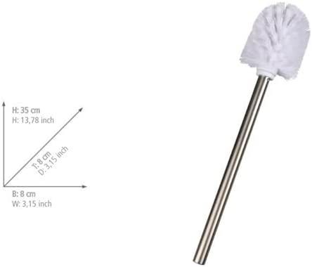 WENKO WC-Bürste mit Edelstahlstiel Matt, 8 x 35 cm, 16756100