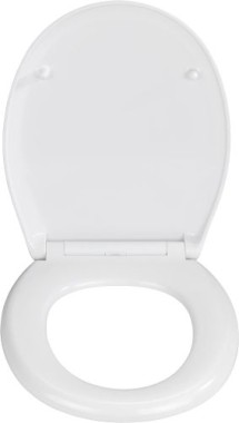 WENKO WC-Sitz Rieti Weiß Duroplast, mit Absenkautomatik, Weiß, 22882100
