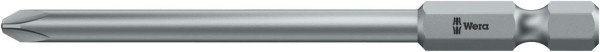 Wera 851/4 Z SB Kreuzschlitz-Bit für Phillips-Schrauben, 2 x 89 mm, 1 Stück, 05073521001