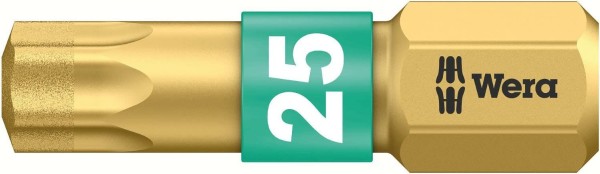 Wera 867/1 BDC Torx Bits, TX 25 x 25 mm, 05134377001