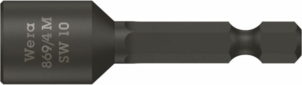 Wera 869/4 M SB, Steckschlüsseleinsatz, magnetisch, 10 x 50 mm, 05073505001