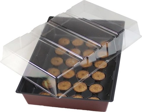 Windhager Fensterbank-Treibhaus MAXI, terracotta, 35 x 11 cm, 6844