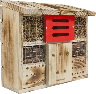 Windhager Insektenhotel ZUR LINDE braun, 13,5 x 30 x 27 cm 06991