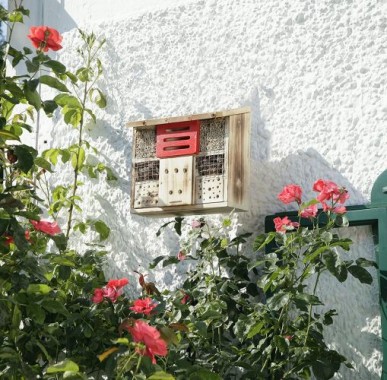 Windhager Insektenhotel ZUR LINDE braun, 13,5 x 30 x 27 cm 06991