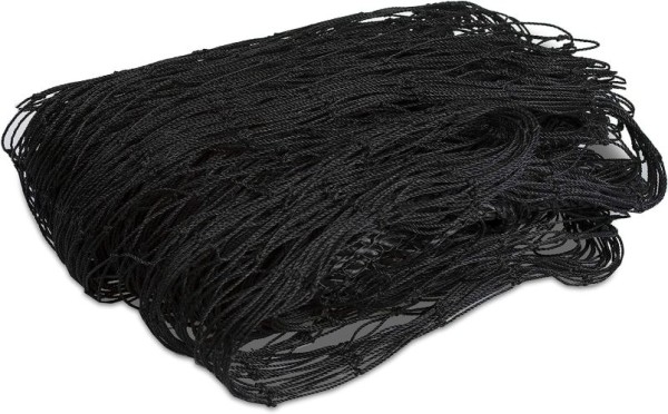 Windhager Katzenschutz-Netz, für Balkon, Balkon Terrasse und Fenster, Robustes HDPE-Gewebe, 2,5 x 4 m, schwarz, 06775