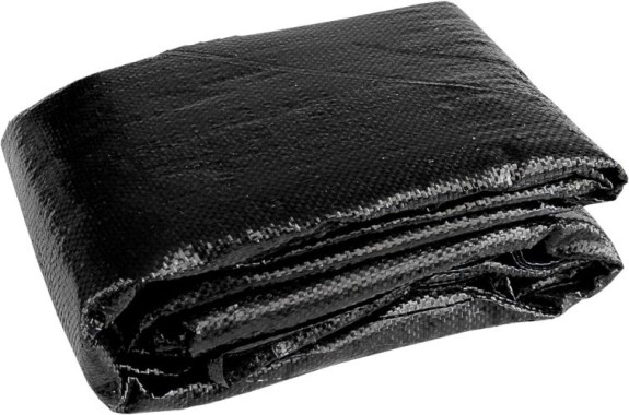 Windhager Unterboden-Gewebe, Anti-Unkrautgewebe, Bändchengewebe, Bodengewebe, wasserdurchlässig, 100 g/ m², 5 x 2 m, schwarz, 06751 6751