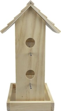 Windhager Vogelfuttersilo Country, 17,5 x 19 x 38 cm, 07013