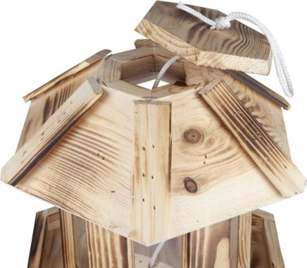Windhager Vogelfuttersilo Wilder Kaiser, 26 x 26 x 24,5 cm, 06934