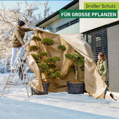 Windhager Winter-Vlieshaube SUPERPROTECT XXXL, 3.9 x 3.5 m, 07438