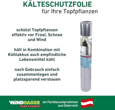 Windhager Winter Kälteschutzfolie SUPERPROTECT, 1 x 5m, 07483