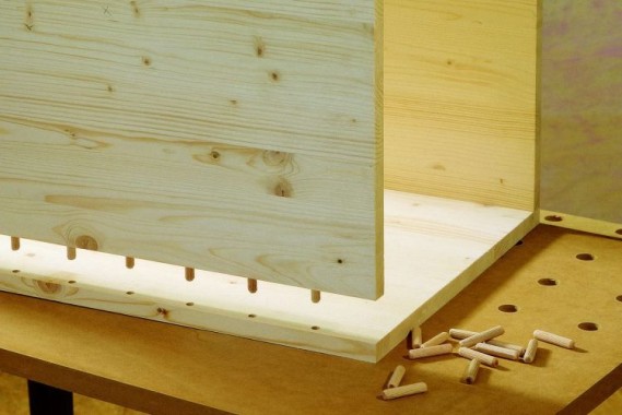 Wolfcraft 2905000 Langholzdübel Buche ø6x30mm 200 Stück 200x ø6x30mm 2905000