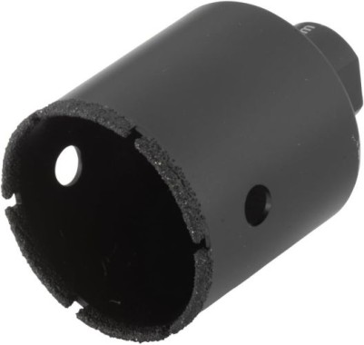 wolfcraft Bohrkrone, diamantbestreut „Ceramic“, für Winkelschleifer, Arbeitsdurchmesser 50mm, 5946000