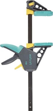 wolfcraft Einhandzwinge PRO 120, 260 x 530 x 45 mm, 3031000