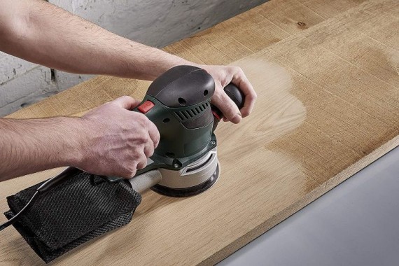 Wolfcraft Haft-Schleifscheiben-Set 25-tlg. für Exzenterschleifer, Arbeitsdurchmesser 125 mm 2259100