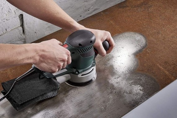 Wolfcraft Haft-Schleifscheiben-Set 25-tlg. für Exzenterschleifer, Arbeitsdurchmesser 125 mm 2259100