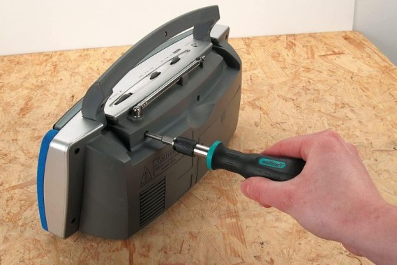 wolfcraft Handschraubendreher mit Bitaufnahme, 1240000