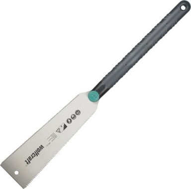 wolfcraft Japansäge, Beidseitig verzahnte Ryoba Handsäge, 240mm, 6951000