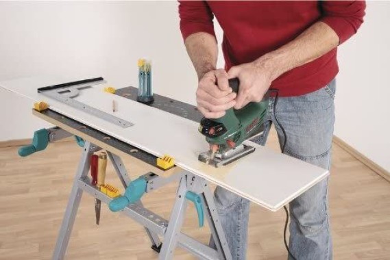 Wolfcraft MASTER 200 Spann- und Arbeitstisch klappbar 6177000