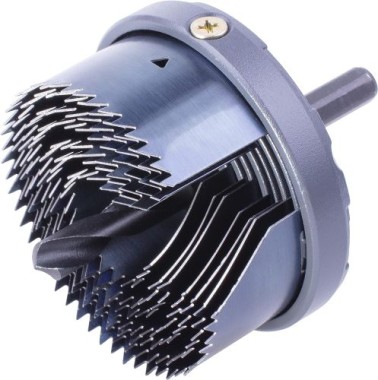 wolfcraft Mehrkranzlochsäge, DM 25–62 mm, Schnitttiefe 23 mm, 2164000