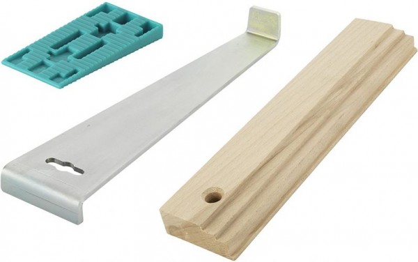 Wolfcraft Verlegeset 22tlg. für Laminat; Parkett oder Kork 6931000