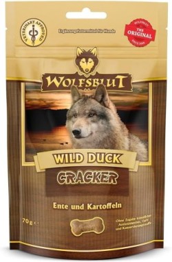 Wolfsblut Cracker, Wild Duck, Ente mit Kartoffeln, 70 g, WB785575