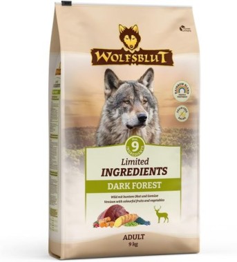 WOLFSBLUT Limited Ingredients Dark Forest, Adult, 9 kg, WB842310