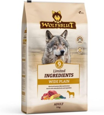 WOLFSBLUT Limited Ingredients Wide Plain, Adult, Trockenfutter, 9 kg, WB842303