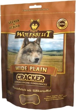 Wolfsblut Wide Plain Cracker, Pferd mit Süßkartoffel, 225 g, WB764140