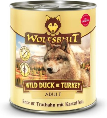 Wolfsblut Wild Duck & Turkey Adult, Nassfutter, 800 g, WB784523