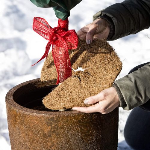 Hagebau Nadlinger - Windhager Kokos-Mulchscheibe, Winterschutz , Ø 37 cm,  06591