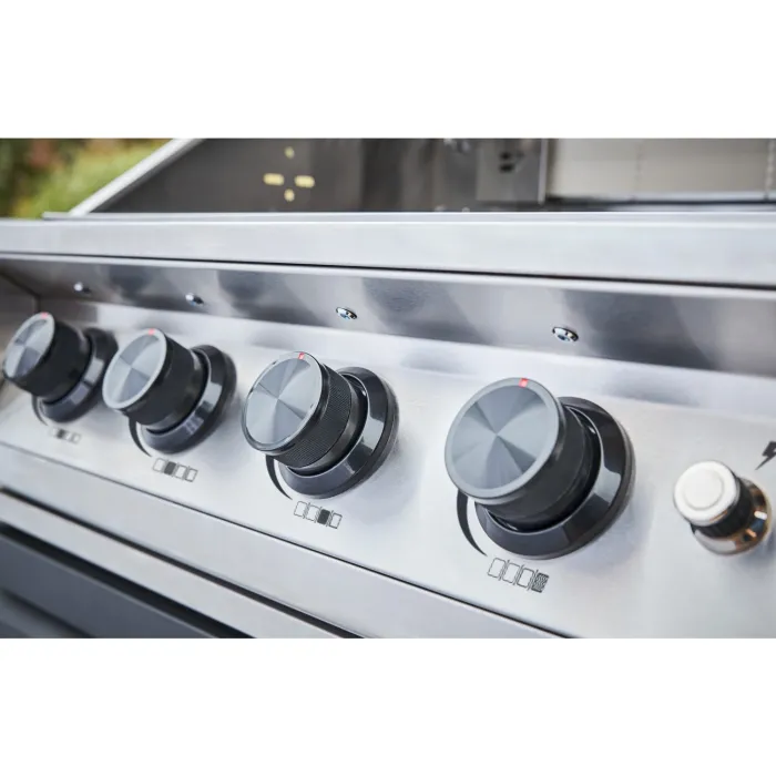 THOR Giant Outdoorküche 4 Brenner, Heckbrenner,Edelsta  915178