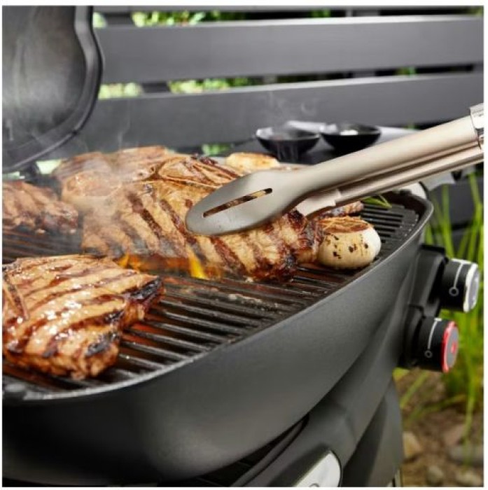Weber Q 3200N+ Gasgrill mit Premium-Rollwagen 1501136