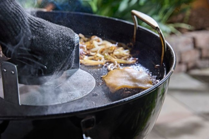Weber Smashed-Burger-Presse für Plancha, 3400846