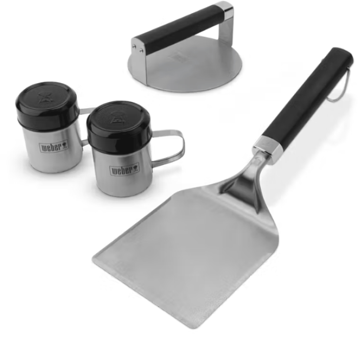 Weber Smashed-Burger-Set für Plancha, 3401364