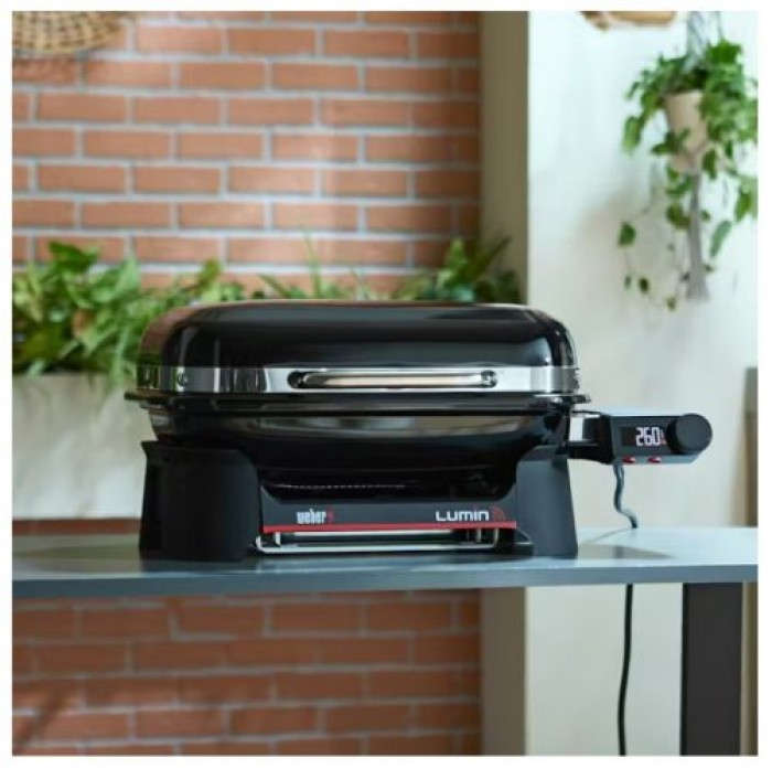 Weber Lumin® Compact smarter Outdoor-Elektrogrill, 1502047